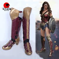 神奇女侠戴安娜鞋子靴子定制定做蝙蝠侠大战超人同款电影COS鞋女