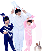 圣诞节幼儿园儿童动物演出服装舞蹈表演服小白兔子与大灰狼卡通服