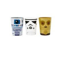 韩国代购星球大战暴风兵R2-D2机器人C-3PO漱口杯刷牙杯套装e1.195