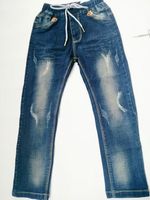 酷鸣好妈妈2016新款时尚韩版牛仔儿童男直筒修身长裤牛仔裤