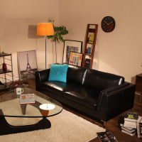 北欧小户型皮沙发客厅简约现代皮沙发单人双人三人皮质沙发整装
