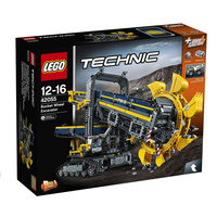 现货新品正品乐高积木LEGO科技系列机械组旗舰款42055斗轮挖掘机