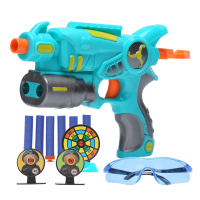 小小部队玩具枪可发射塑料子弹儿童玩具枪套装男孩手枪玩具软弹枪