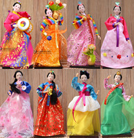 韩国人偶工艺品摆件 韩国人偶娃娃料理店装饰必备 12寸日韩式人偶