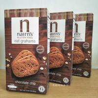 美国Nairn's Inc Oatmeal Cookies无麸巧克力燕麦曲奇饼干无添加