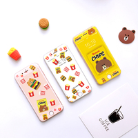 iphone6钢化玻璃膜3D全屏4.7卡通贴膜6s彩膜软边可爱情侣6plus