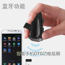 【买就送】无线蓝牙手指鼠标4.0充电新款上市适合左右手360度旋转