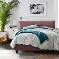 家居的艺术与设计 现代简约北欧风格单双人布艺软床日式软床
