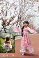 儿童古装民族演出服装汉服女童樱花小萝莉表演服幼儿舞蹈服装