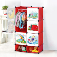 菲斯卡简易特价宜家衣柜韩式折叠婴儿宝宝衣物收纳柜组合置物柜架
