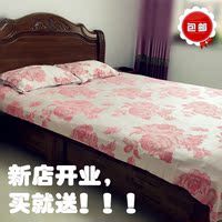 2016秋季自家生产高档双人竹纤维床上用品三件套床单枕套1.8米床