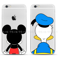 iphone苹果5se/5c/6s/6plus手机壳保护套迪士尼米奇老鼠唐老鸭狗