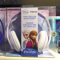 美国代购 迪士尼ihome FROZEN 迪士尼冰雪奇缘 儿童款头戴式耳机
