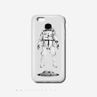 弗也原创设计太空旅行者6s 6Plus手机壳 全包软壳 TPU保护壳包邮