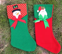 圣诞袜子 圣诞挂件 礼品袋袜子 儿童成人圣诞礼品 圣诞糖果礼物袋