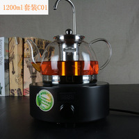 大号耐热玻璃茶壶电磁炉专用烧水壶泡茶壶抽水电陶炉加热保温茶具