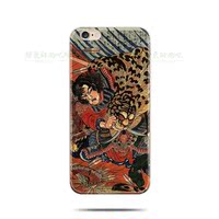 日本武士浮世绘苹果iPhone7手机壳6splus 5s i6s硅胶软壳保护套潮