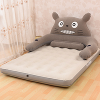 龙猫床垫双人卡通懒人沙发情侣宿舍充气折叠榻榻米加厚气垫床地铺