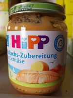 德国进口 Hipp  有机土豆胡萝卜三文鱼泥 婴儿辅食4月+ 125g