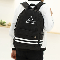 青少年书包日韩潮流韩版校园学生电脑包双肩包男时尚休闲旅行背包