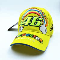 MOTO.GP罗西Rossi男女46号签名棒球帽遮阳户外赛车帽摩托车帽子潮