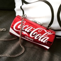 [OGKUSH]街拍神器Cola可口可乐易拉罐迷你链条挎包手拿包