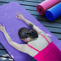 瑜伽垫初学者运动健身垫子 加厚10mm 防滑 瑜珈垫子 定制印字logo