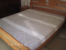 欧式花纹纯棉双人床笠1.8大床床品埃及棉贡缎活性印花床垫套