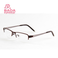 八达超轻纯钛半框眼镜架 男士近视眼镜框 小框B钛眼镜