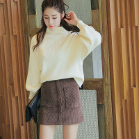 2016新款韩版毛衣秋针织衫女宽松蝙蝠袖套头打底衫薄款潮上衣