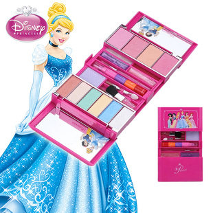 正品Disney/迪士尼儿童化妆品套装彩妆盒女孩表演过家家玩具礼物