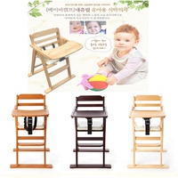 韩国直送 小孩儿童宝宝婴幼儿餐厅座椅 便携可折叠椅子 6个月~5岁