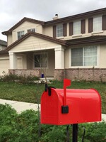 4015 美国标准邮箱 装饰 摄影道具美式信报箱 邮筒 可做牛奶箱