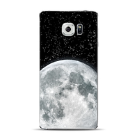 三星note7手机软壳n9300创意星空月球黑色简约男女保护套