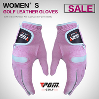 [异邦PGM]ST009 高尔夫手套女士超纤布手套球童必备 双手防滑透气