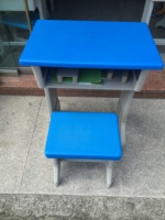 幼儿园塑钢课桌椅批发中小学生桌椅儿童双人学前班单人升降课桌椅