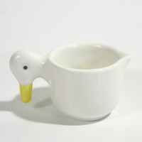 日本代购缺货中｜日本 ceramic japan 经典复刻鸭子 奶罐奶壶