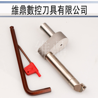 台湾JIK外圆镗刀杆 适用NBJ16微调精镗刀 外圆搪孔组件C16-CBR20