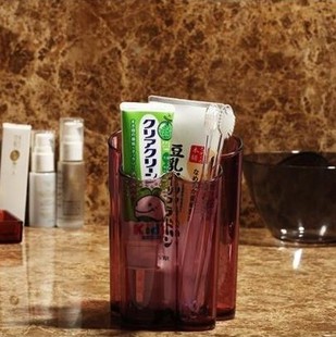 日本多功能桌面收纳筒文具遥控器收纳牙膏牙刷洗漱收纳盒