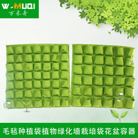 厂家直供垂直绿化植物袋种植袋室内外绿植墙壁挂式立体花盆耐腐蚀