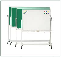写字板办公平面教学绿板 黑板 磁性白板移动支架1*2米