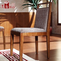 正品 东南亚风格  现代 简约新中式餐椅 餐厅家具实木餐椅家具