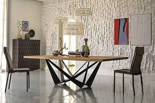 美式家具loft工业风复古餐桌铁艺实木办公桌会议桌咖啡桌工作书桌