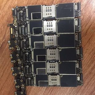 苹果6代电击板 练手板 6S拆件板A8CPU 电源黑触摸不带硬盘 白触摸