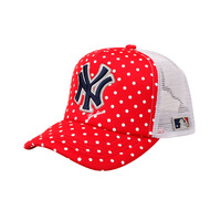MLB棒球帽 2016春季新款NY字母刺绣男女遮阳帽情侣嘻哈帽透气网帽