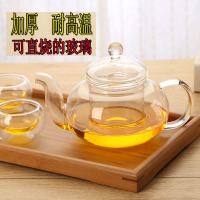 耐热玻璃茶壶加厚花茶壶泡茶壶普洱功夫茶具红茶壶花茶壶过滤玻璃