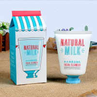 100g女控油牛奶洗面奶 持久保湿补水净透洁面乳氨基酸面部去角质