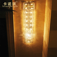 欧式风格艺术壁灯酒店别墅工程水晶壁灯复式楼梯创意装饰led壁灯
