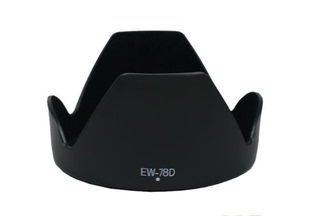 EW-78D EW78D卡口遮光罩 适合佳能18-200 28-200镜头
