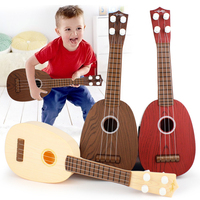 儿童音乐吉他仿真迷你尤克里里可弹奏乐器琴男女宝宝小吉他它玩具